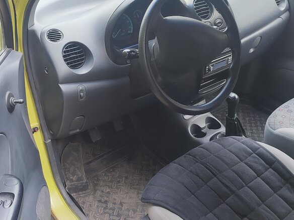 2008 Daewoo Matiz I Рестайлинг, жёлтый - вид 5