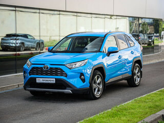 2021 Toyota RAV4 V (XA50), синий, 3720555 рублей, вид 3