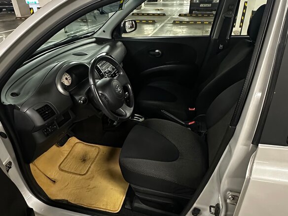 2009 Nissan Micra III (K12), серый, 500000 рублей - вид 6