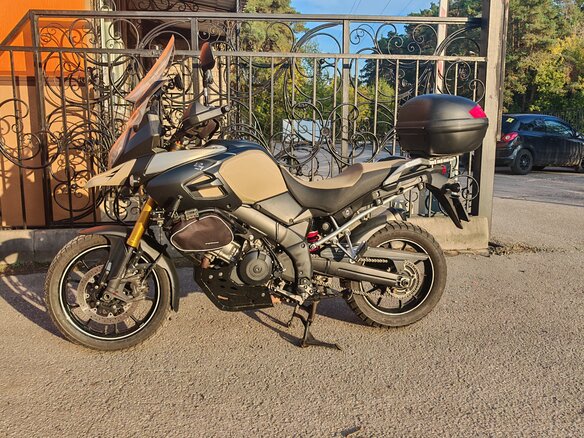 2014 Suzuki V-Strom 1000, бежевый, 650000 рублей - вид 7