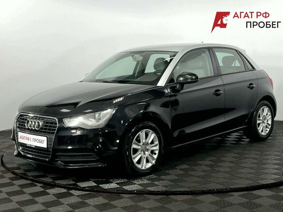 2012 Audi A1 I (8X), чёрный, 1000000 рублей