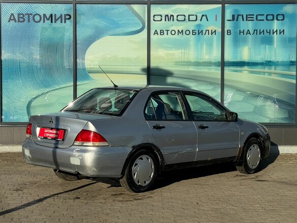 2004 Mitsubishi Lancer IX, серебристый, 140000 рублей - вид 4