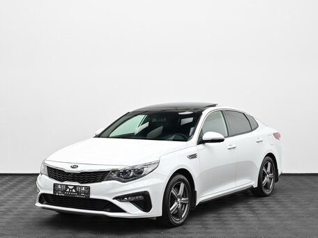 2018 Kia Optima IV Рестайлинг, белый, 1749000 рублей, вид 3