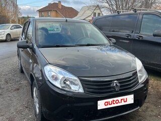 2010 Renault Sandero I, чёрный, 455000 рублей, вид 2