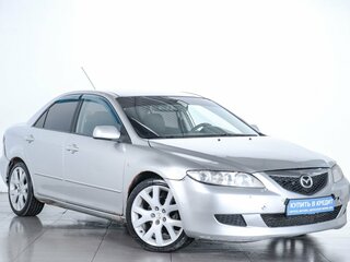 2005 Mazda 6 I (GG) Рестайлинг, серебристый, 399000 рублей, вид 1