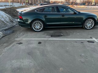 2016 Audi A7 I (4G) Рестайлинг, зелёный, 4100000 рублей, вид 2