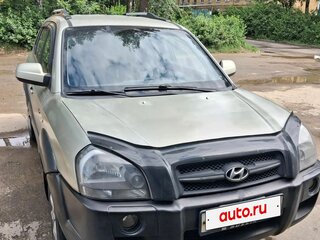 2007 Hyundai Tucson I, серебристый, 730000 рублей, вид 1