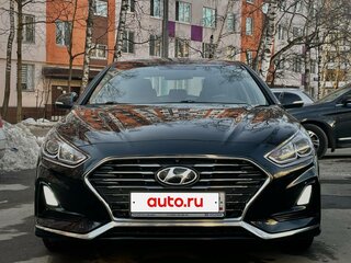 2019 Hyundai Sonata VII (LF) Рестайлинг, чёрный, 1950000 рублей, вид 1