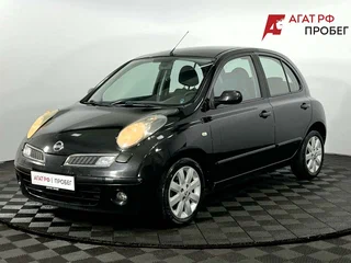 2008 Nissan Micra III (K12), чёрный, 620000 рублей, вид 2