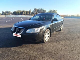 2008 Hyundai Sonata V (NF) Рестайлинг, чёрный, 430000 рублей, вид 1