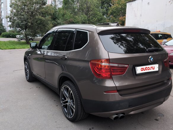 2012 BMW X3 28i xDrive II (F25), коричневый - вид 3