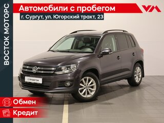 2016 Volkswagen Tiguan I Рестайлинг, серый, 2170000 рублей, вид 1