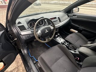 2011 Mitsubishi Lancer X Рестайлинг, чёрный, 620000 рублей, вид 4