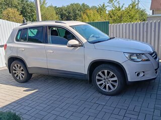 2009 Volkswagen Tiguan I, белый, 800000 рублей, вид 3