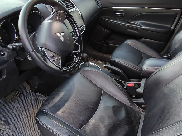 2014 Mitsubishi ASX I Рестайлинг, белый - вид 5