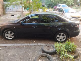 2006 Mazda 6 I (GG) Рестайлинг, чёрный, 500000 рублей, вид 2