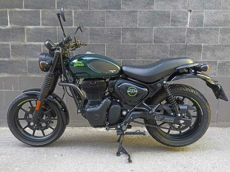 2024 Royal Enfield Hunter, зелёный, 330000 рублей, вид 2