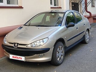 2006 Peugeot 206, бежевый, 129000 рублей, вид 1