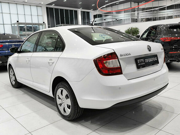2019 Skoda Rapid I Рестайлинг, белый, 1299000 рублей - вид 6