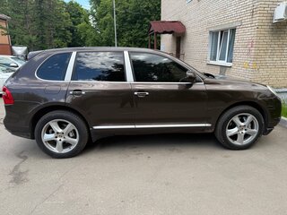 2008 Porsche Cayenne S I Рестайлинг (957), коричневый, 1200000 рублей, вид 2