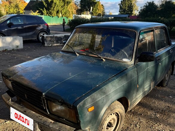 2007 Lada (ВАЗ) 2107, зелёный, 60000 рублей - вид 1