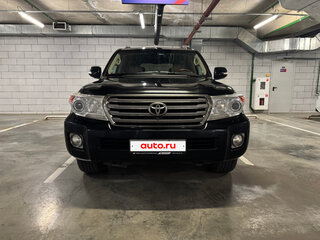 2012 Toyota Land Cruiser 200 Series Рестайлинг 1, чёрный, 3050000 рублей, вид 2