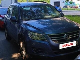 2011 Volkswagen Tiguan I, голубой, 1090000 рублей, вид 1