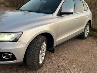 2013 Audi Q5 I (8R) Рестайлинг, серебристый, 1870000 рублей, вид 3