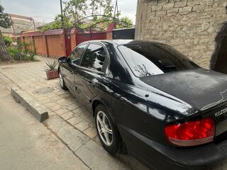 2008 Hyundai Sonata ТагАЗ IV (EF) Рестайлинг, чёрный, 360000 рублей, вид 3