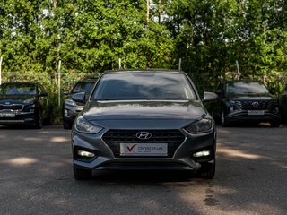 2019 Hyundai Solaris II, серый, 1117000 рублей, вид 3