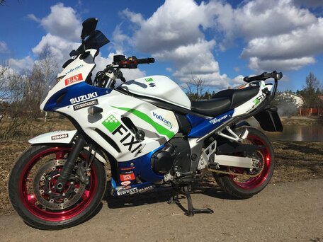2012 Suzuki GSX 1250 FA, белый, 500000 рублей, вид 3