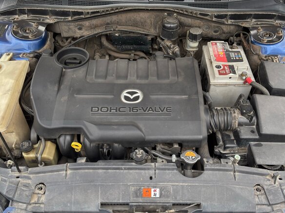 2004 Mazda 6 I (GG), синий, 480000 рублей - вид 11