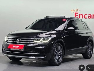 2022 Volkswagen Tiguan II Рестайлинг, чёрный, 2940000 рублей, вид 1