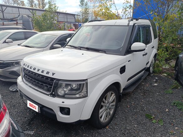 2014 Land Rover Discovery IV Рестайлинг, белый, 1330000 рублей - вид 1