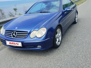 2003 Mercedes-Benz CLK-Класс 240 II (W209), синий, 890000 рублей, вид 4