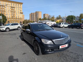 2007 Mercedes-Benz C-Класс 200 CDI III (W204), чёрный, 650000 рублей, вид 1