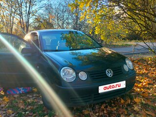 2002 Volkswagen Polo IV, чёрный, 140000 рублей, вид 1