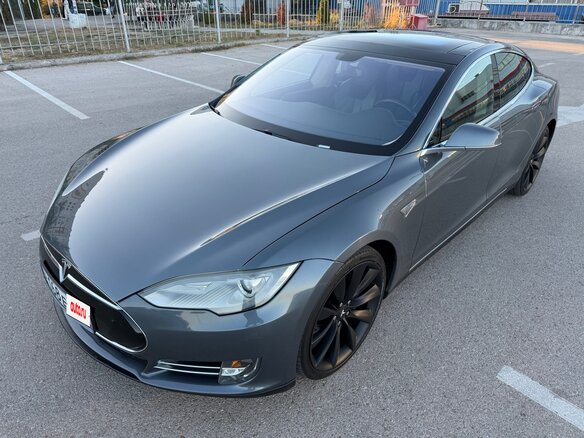 2012 Tesla Model S P85 I, серый - вид 8