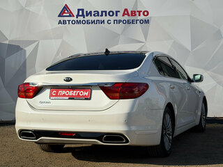 2014 Kia Quoris I Рестайлинг, белый, 1474000 рублей, вид 5