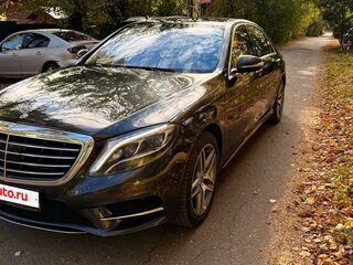 2013 Mercedes-Benz S-Класс 500 Long VI (W222, C217), чёрный, 3200000 рублей, вид 3