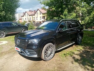 2021 Mercedes-Benz GLS 400 d II (X167), чёрный, 7490000 рублей, вид 2