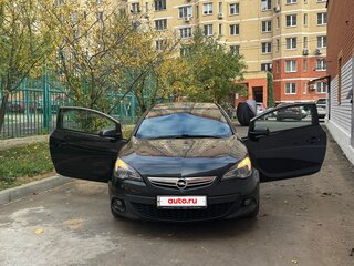 2012 Opel Astra GTC J Рестайлинг, чёрный, 1150000 рублей, вид 4