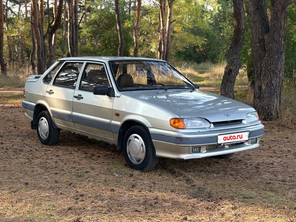 2005 Lada (ВАЗ) 2115, серебристый, 230000 рублей - вид 2