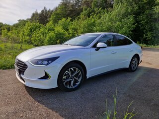 2022 Hyundai Sonata VIII (DN8), белый, 2650000 рублей, вид 2