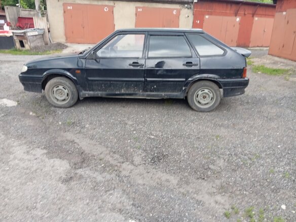 2009 Lada (ВАЗ) 2114, чёрный - вид 7