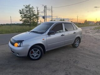 2007 Lada (ВАЗ) Kalina I, серебристый, 310000 рублей, вид 1