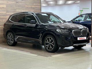 2022 BMW X3 25i xDrive III (G01) Рестайлинг, чёрный, 5100000 рублей, вид 1