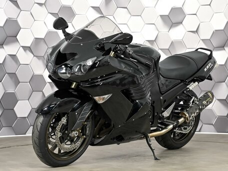 2008 Kawasaki ZZR 1400, чёрный, 745000 рублей, вид 2