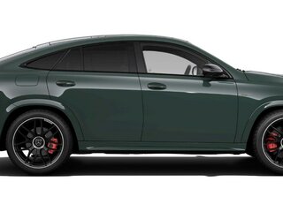 2026 Mercedes-Benz GLE Coupe AMG 53 AMG II (C167) Рестайлинг 2, зелёный, 23870856 рублей, вид 4