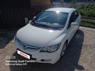 2008 Honda Civic VIII Рестайлинг, белый, 670000 рублей, вид 2